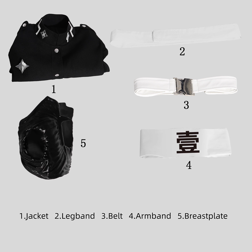 The Hundred Line Last Defense Academy Yugamu Omokage Cosplay Costume