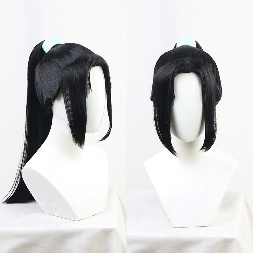 The Scum Villain's Self-Saving System Scumbag System Shen Qingqiu Luo Binghe Black Cosplay Wig