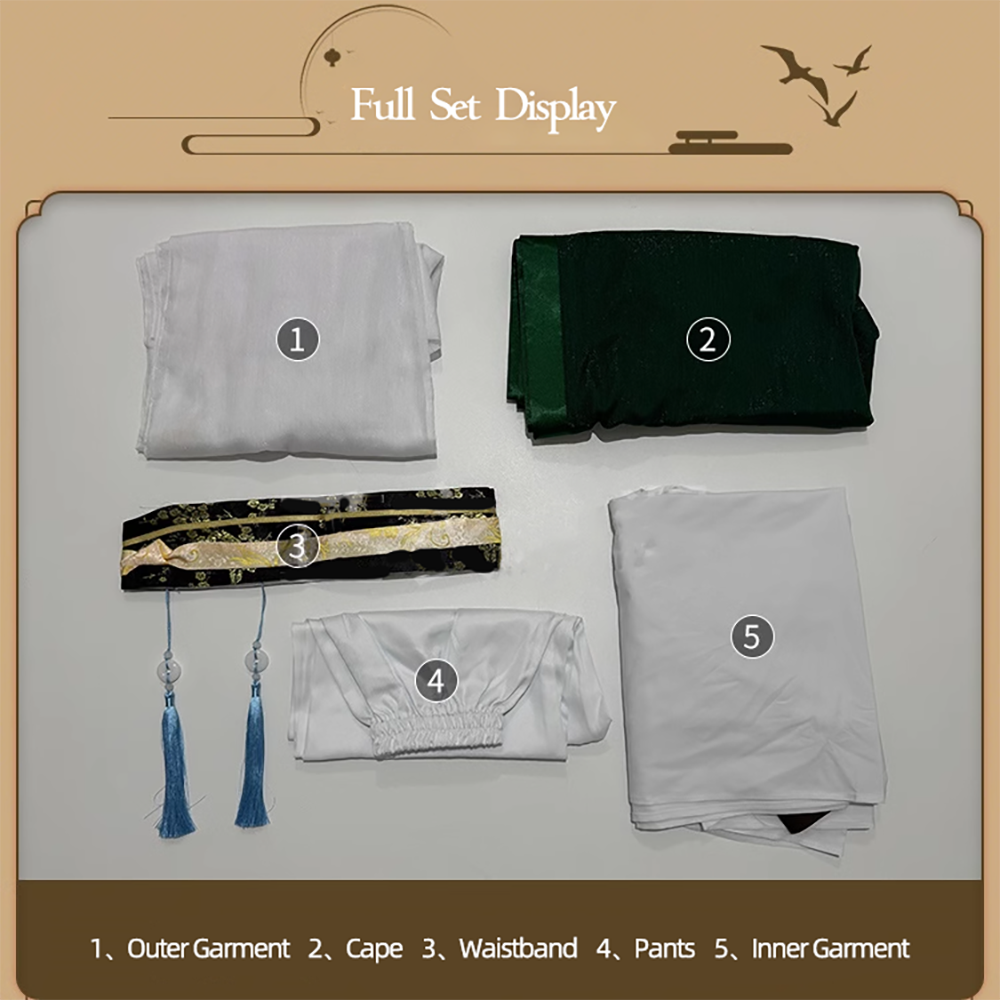 The Scum Villain's Self-Saving System Scumbag System Shen Qingqiu Cosplay Costume