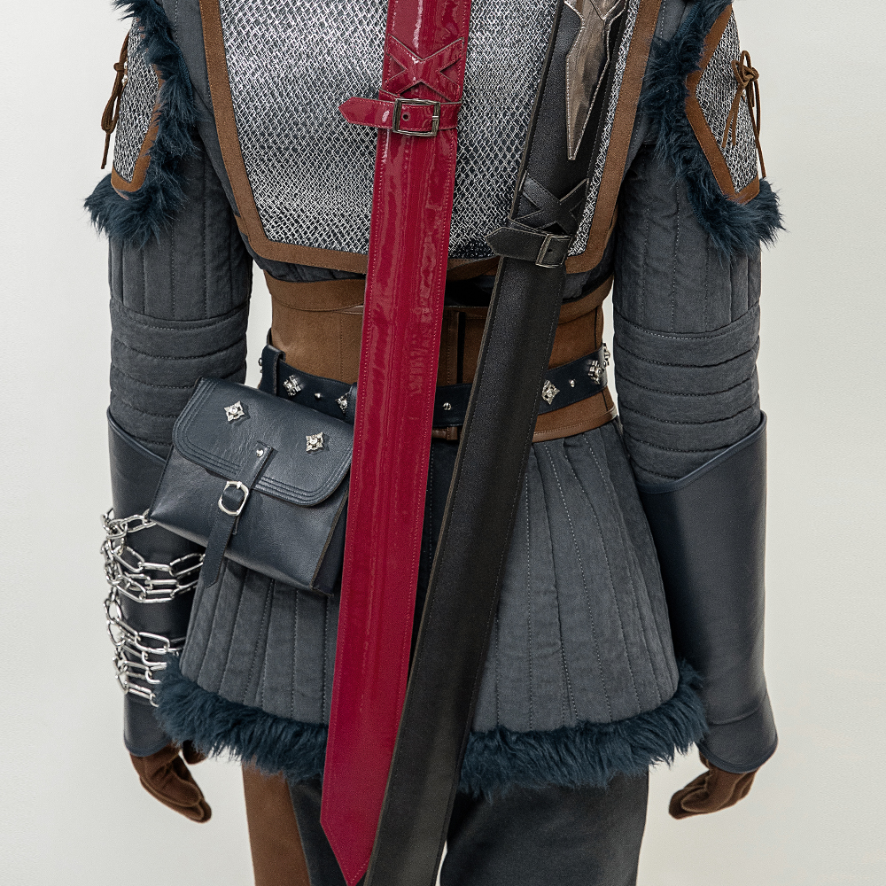 The Witcher 4 IV Cirilla Fiona Elen Riannon Ciri Cosplay Costume