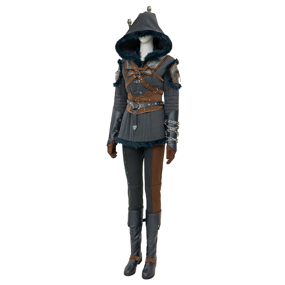 The Witcher 4 IV Cirilla Fiona Elen Riannon Ciri Cosplay Costume