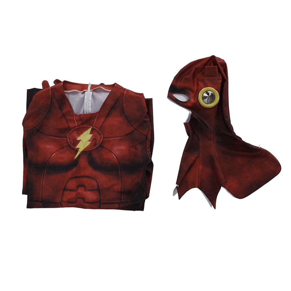 The Flash Barry Allen Jumpsuit Cosplay Costume-Cosplay Instrumentality Project