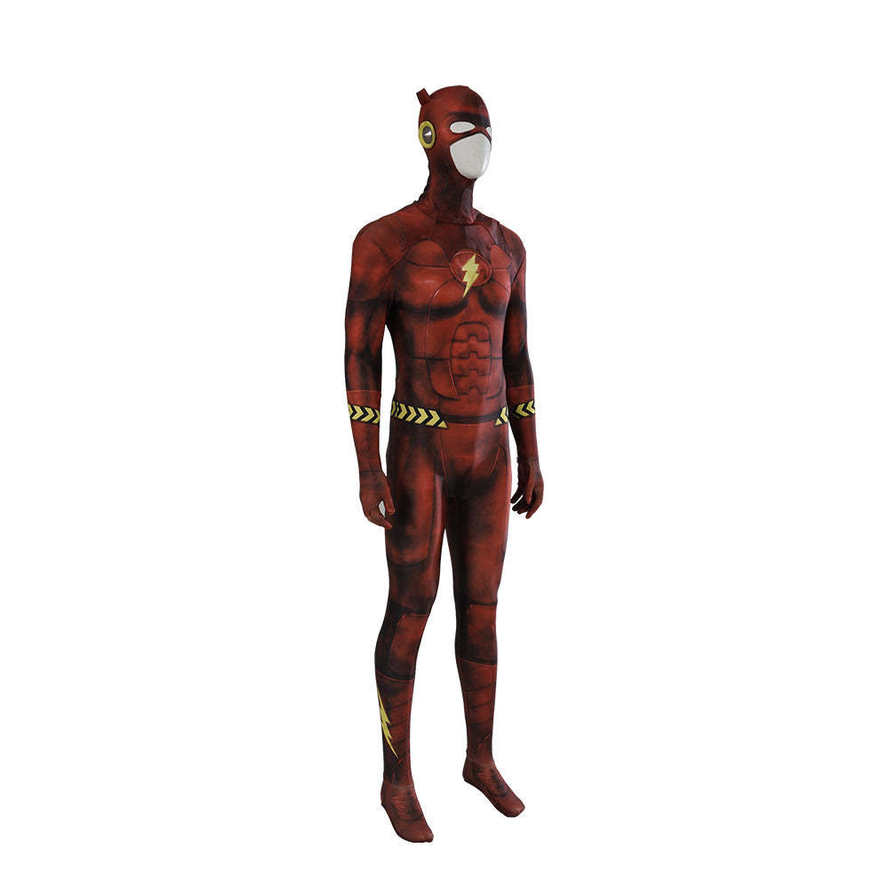 The Flash Barry Allen Jumpsuit Cosplay Costume-Cosplay Instrumentality Project