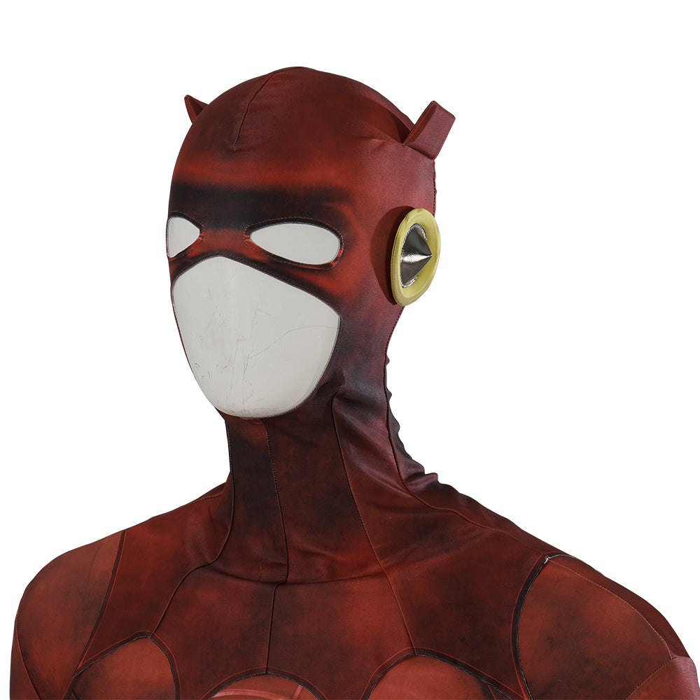 The Flash Barry Allen Jumpsuit Cosplay Costume-Cosplay Instrumentality Project