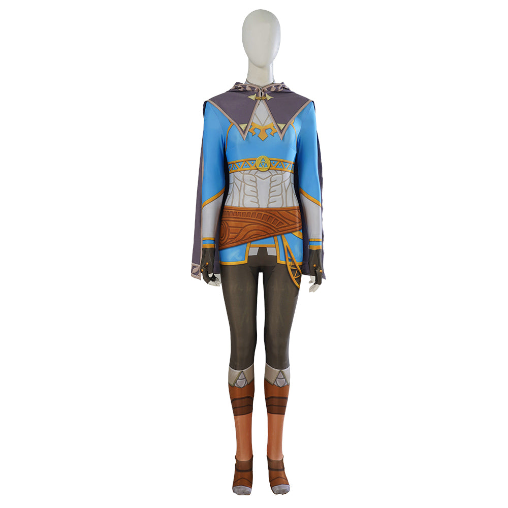 The Legend of Zelda: Tears of the Kingdom Princess Zelda Cosplay Costume Jumpsuit-Cosplay Instrumentality Project