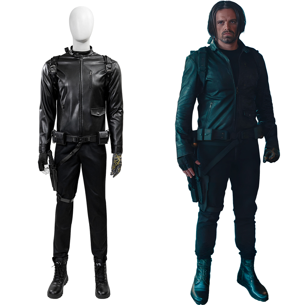 Thunderbolts Bucky Barnes Winter Soldier Cosplay Costume