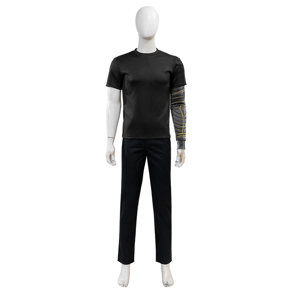 Thunderbolts Bucky Barnes Winter Soldier Cosplay Costume