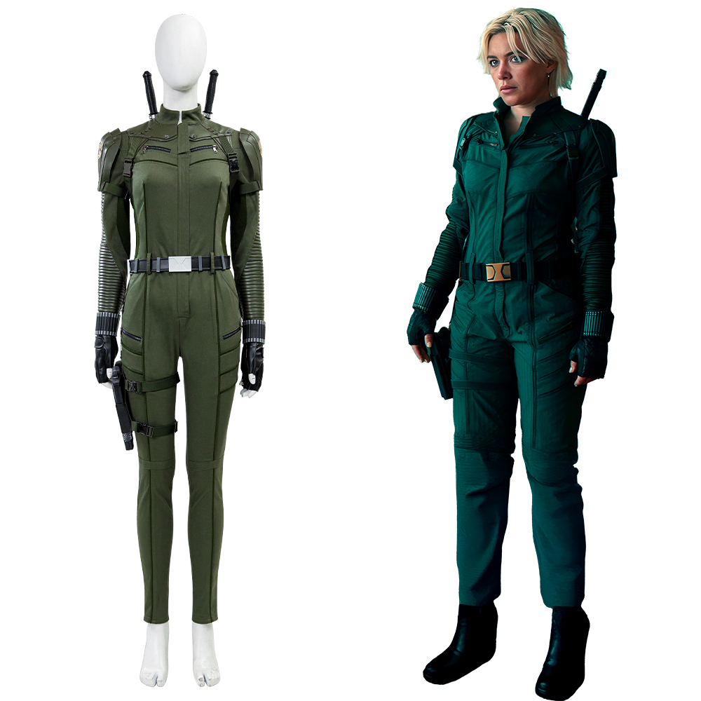 Thunderbolts Yelena Black Widow Cosplay Costume