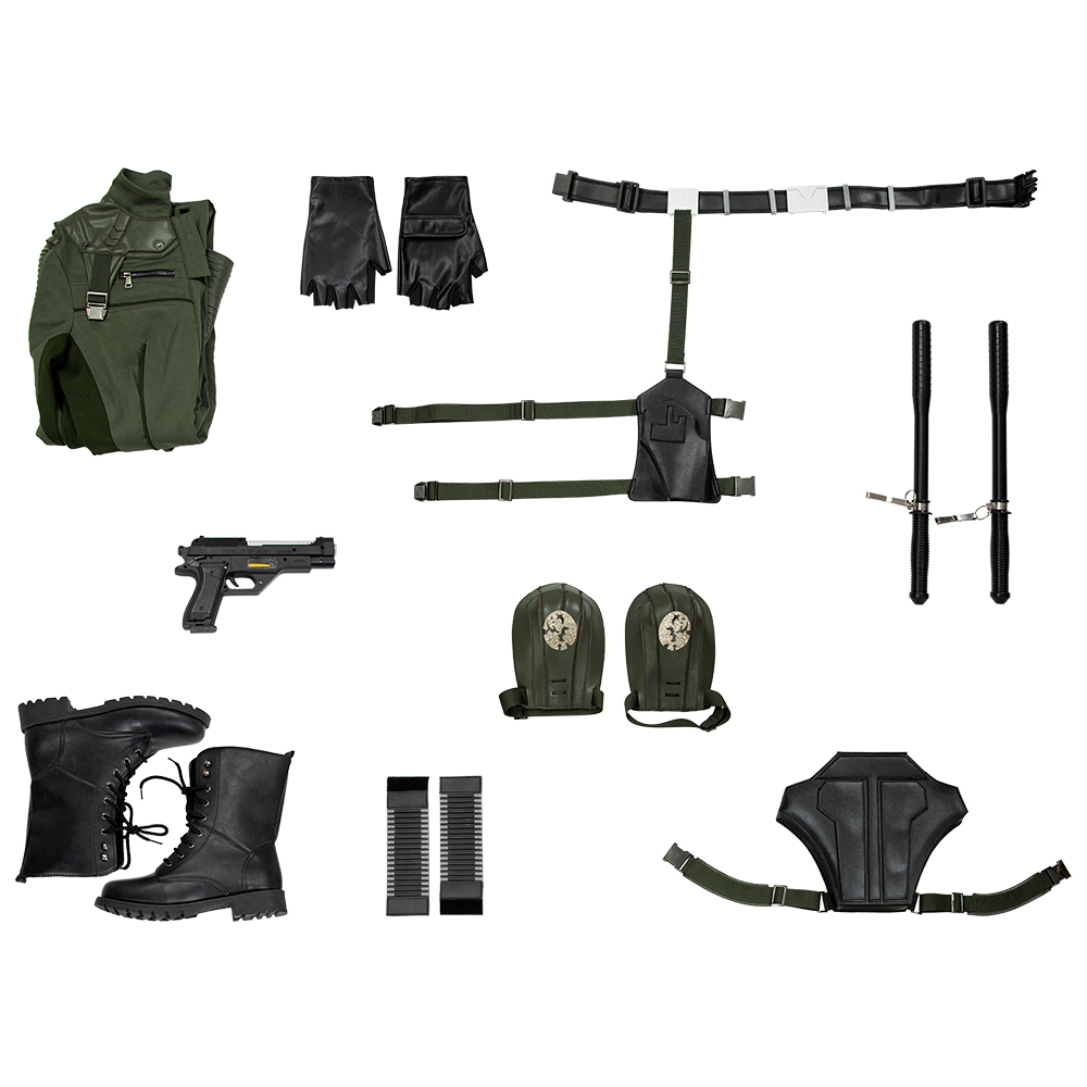 Thunderbolts Yelena Black Widow Cosplay Costume