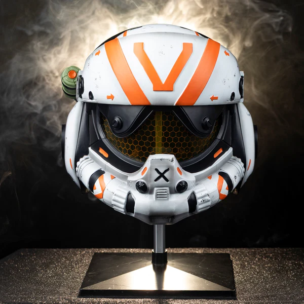 Titanfall 2 Viper Pilot Damage Helmet Cosplay Props Resin Replicas Props 