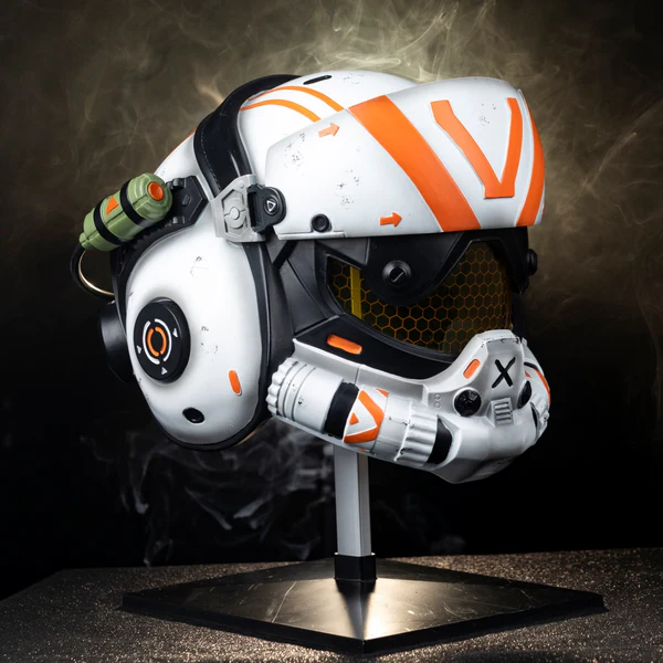 Titanfall 2 Viper Pilot Damage Helmet Cosplay Props Resin Replicas Props 