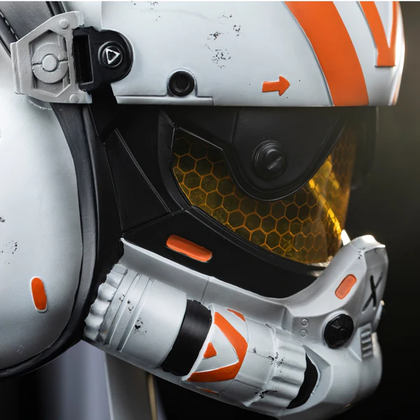 Titanfall 2 Viper Pilot Damage Helmet Cosplay Props Resin Replicas Props 
