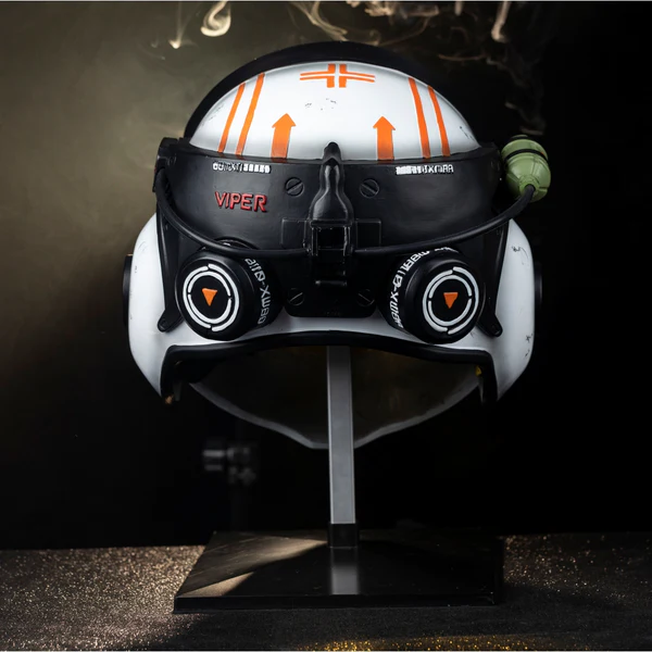 Titanfall 2 Viper Pilot Damage Helmet Cosplay Props Resin Replicas Props 