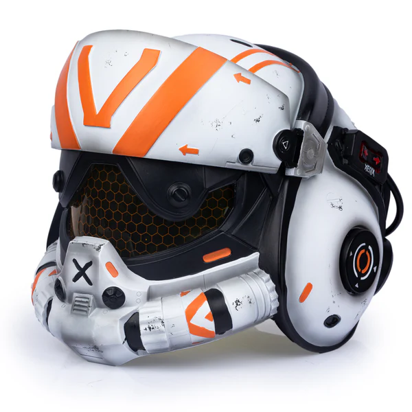 Titanfall 2 Viper Pilot Damage Helmet Cosplay Props Resin Replicas Props 