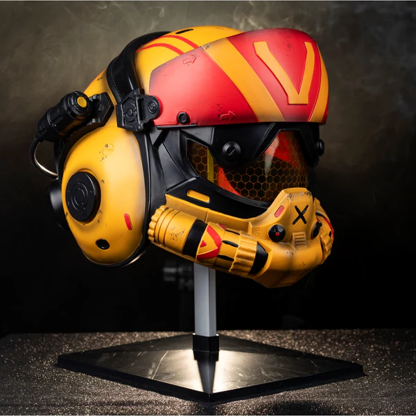 Titanfall 2 Viper Valkyrie Damaged Helmet Cosplay Props Resin Replicas Props 