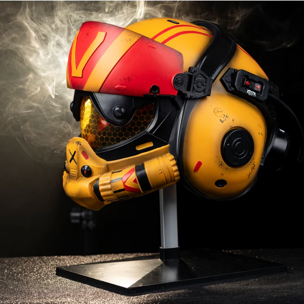 Titanfall 2 Viper Valkyrie Damaged Helmet Cosplay Props Resin Replicas Props 