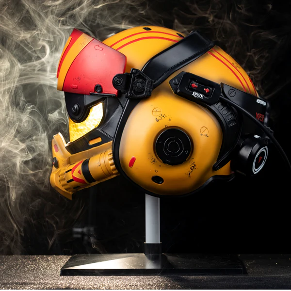 Titanfall 2 Viper Valkyrie Damaged Helmet Cosplay Props Resin Replicas Props 