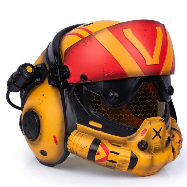 Titanfall 2 Viper Valkyrie Damaged Helmet Cosplay Props Resin Replicas Props 