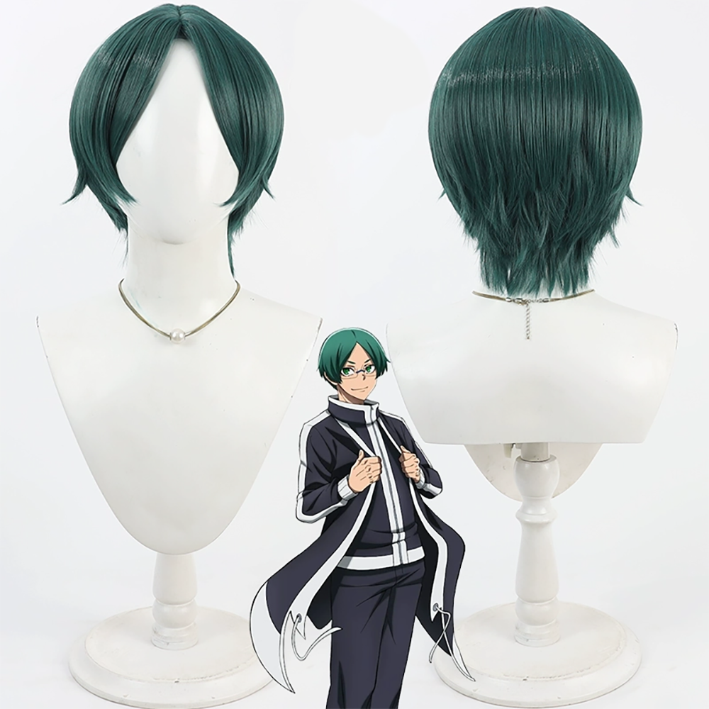 Tougen Anki Juji Yusurube Green Cosplay Wig