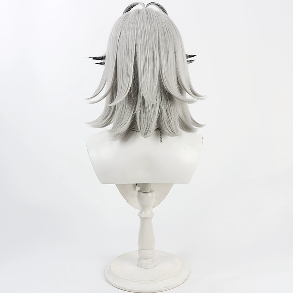Tougen Anki Rokuro Kiriyama Silver Cosplay Wig