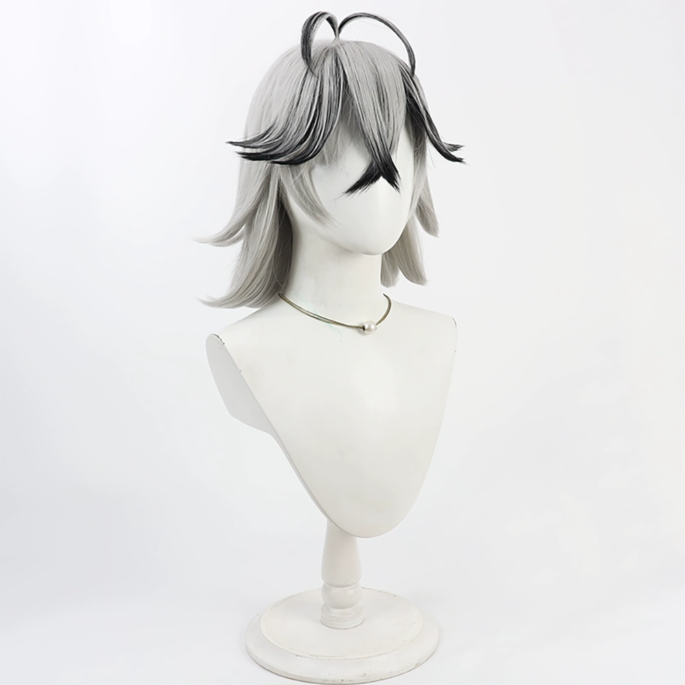 Tougen Anki Rokuro Kiriyama Silver Cosplay Wig