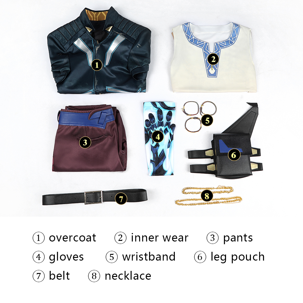 VALORANT Veto Cosplay Costume