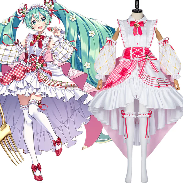 VOCALOID 15th Anniversary Hatsune Miku Cosplay Costume