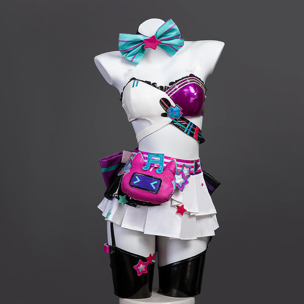 VOCALOID Meowth, Run! Hatsune Miku Collaboration Cosplay Costume