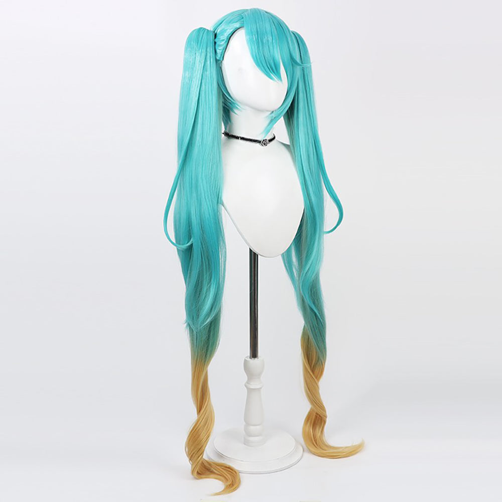 VOCALOID Hatsune Miku Magical Mirai 2024 Green Cosplay Wig