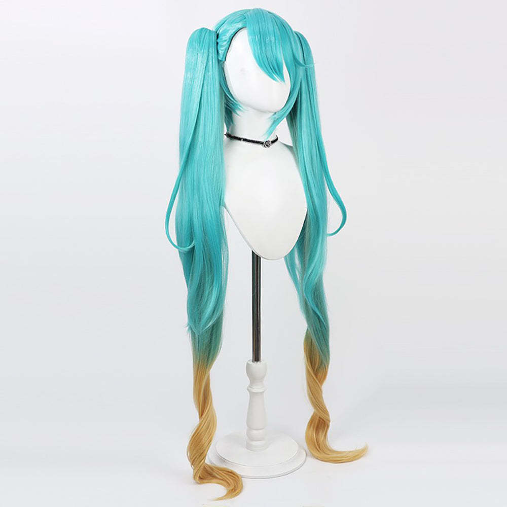 VOCALOID Hatsune Miku Magical Mirai 2024 Green Cosplay Wig