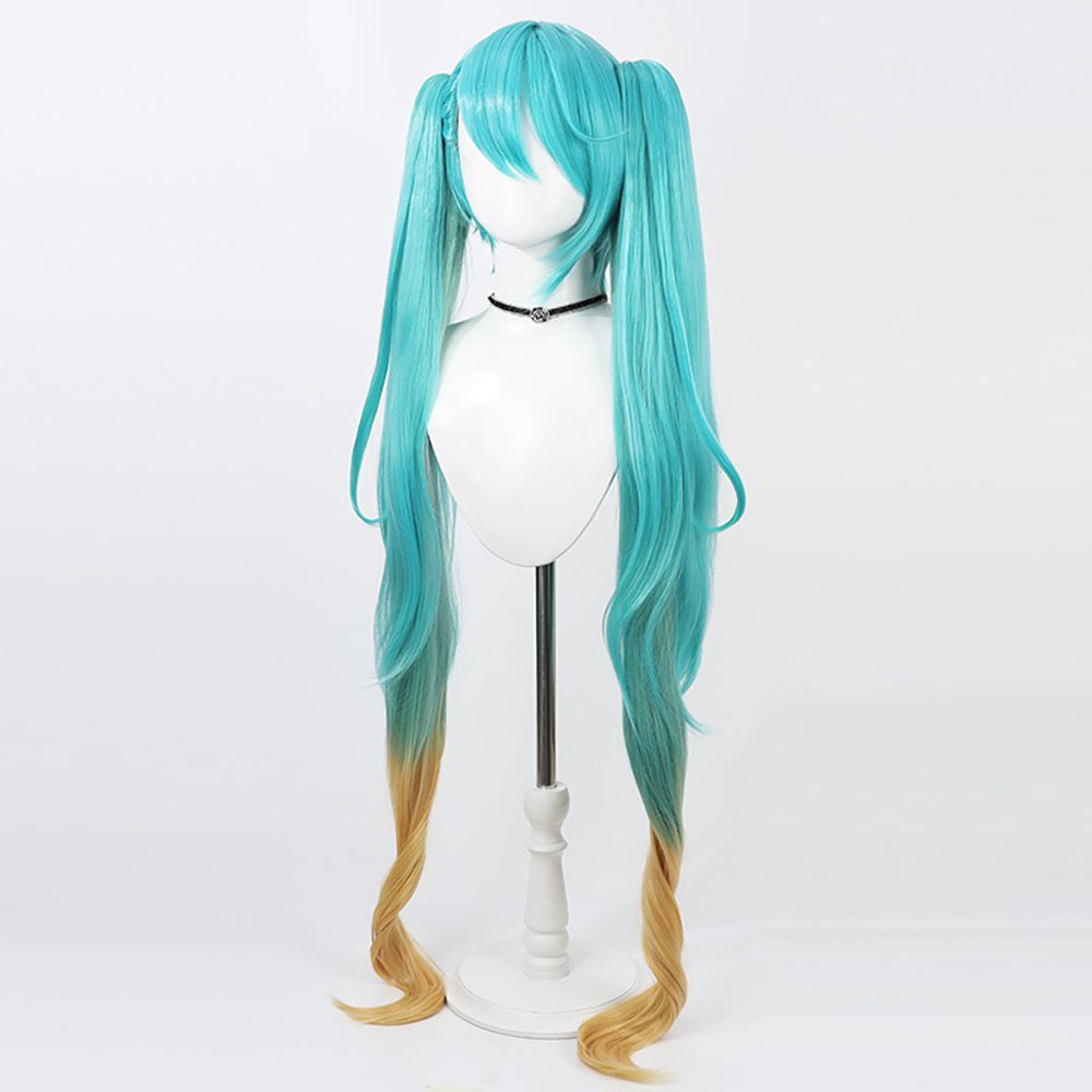 VOCALOID Hatsune Miku Magical Mirai 2024 Green Cosplay Wig