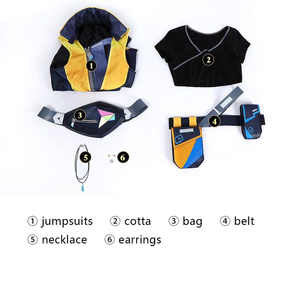 Valorant Waylay Cosplay Costume