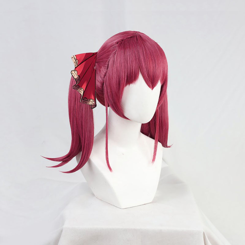 Virtual YouTuber Hololive Houshou Marin Purple Cosplay Wig