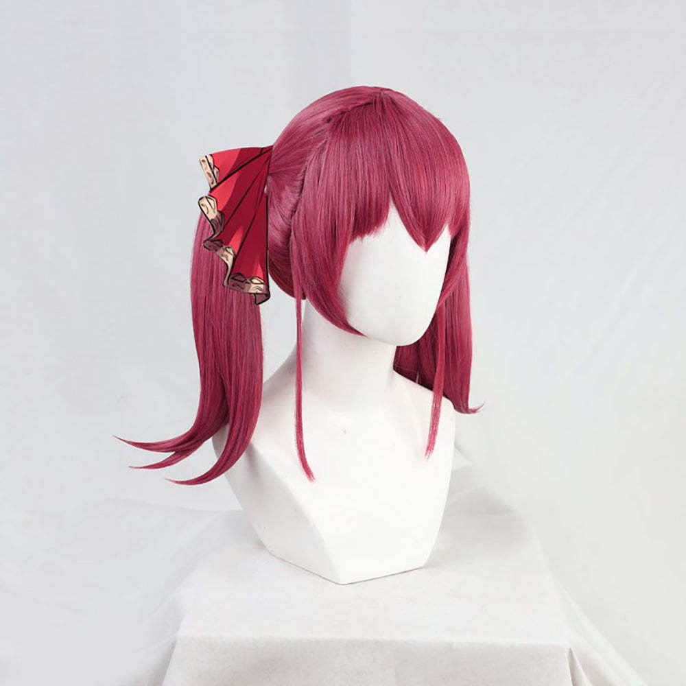 Virtual YouTuber Hololive Houshou Marin Purple Cosplay Wig