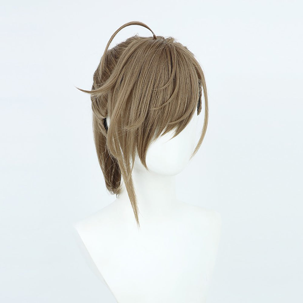 Virtual YouTuber NIJISANJI Kanakana Knkn Xié Brown Cosplay Wig-Cosplay Instrumentality Project