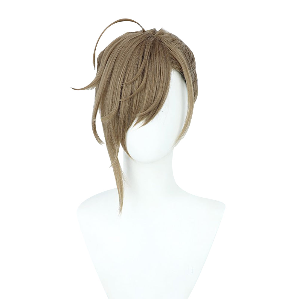 Virtual YouTuber NIJISANJI Kanakana Knkn Xié Brown Cosplay Wig-Cosplay Instrumentality Project