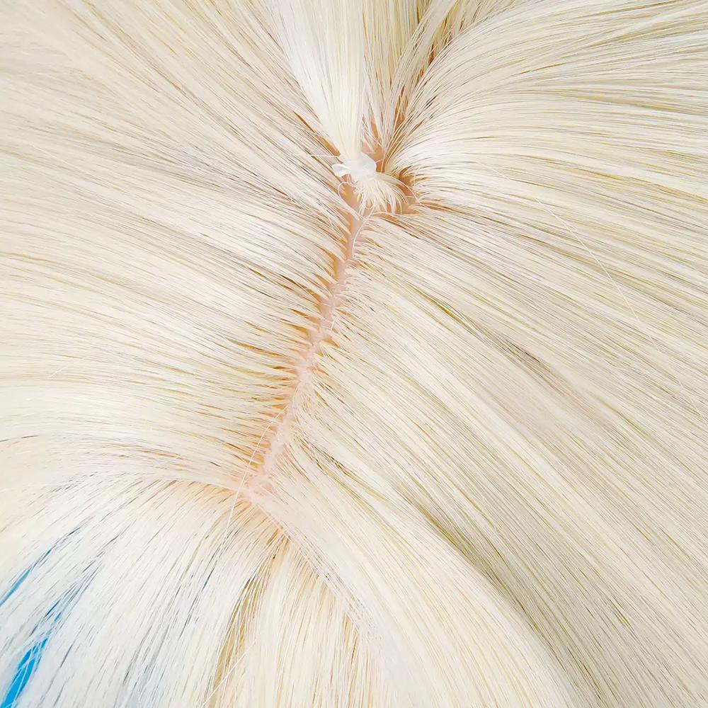 Virtual YouTuber Sameko Saba White Cosplay Wig