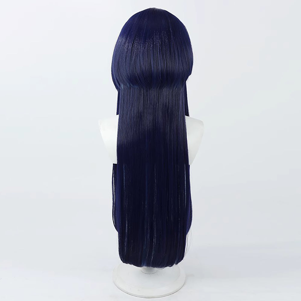 Virtual YouTuber Afaer Finn Blue Cosplay Wig