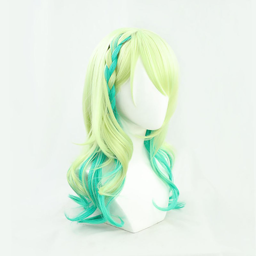 Virtual YouTuber Hololive Ceres Fauna Green Cosplay Wig-Cosplay Instrumentality Project