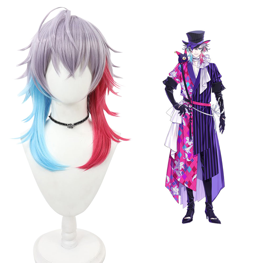 Virtual YouTuber Hololive Gavis Bettel Purple Cosplay Wig