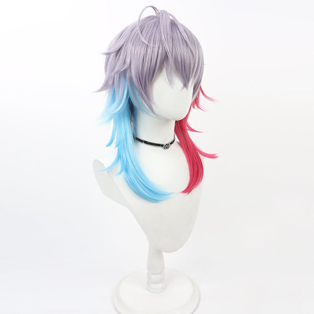 Virtual YouTuber Hololive Gavis Bettel Purple Cosplay Wig