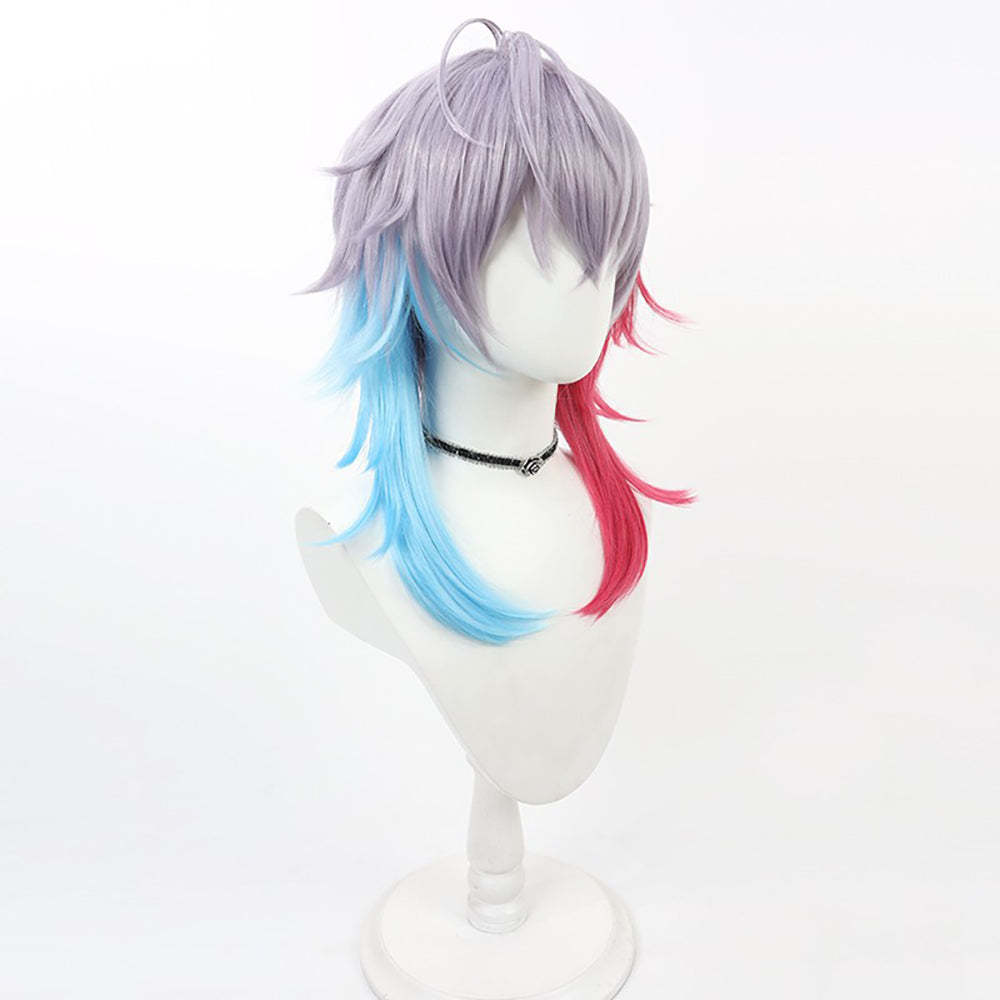 Virtual YouTuber Hololive Gavis Bettel Purple Cosplay Wig