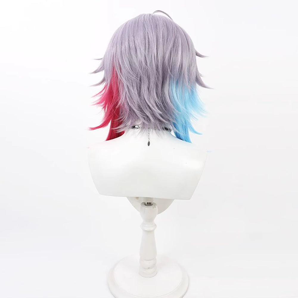 Virtual YouTuber Hololive Gavis Bettel Purple Cosplay Wig