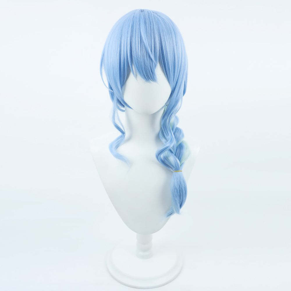Virtual YouTuber Hololive Hoshimachi Suisei Blue Cosplay Wig-Cosplay Instrumentality Project