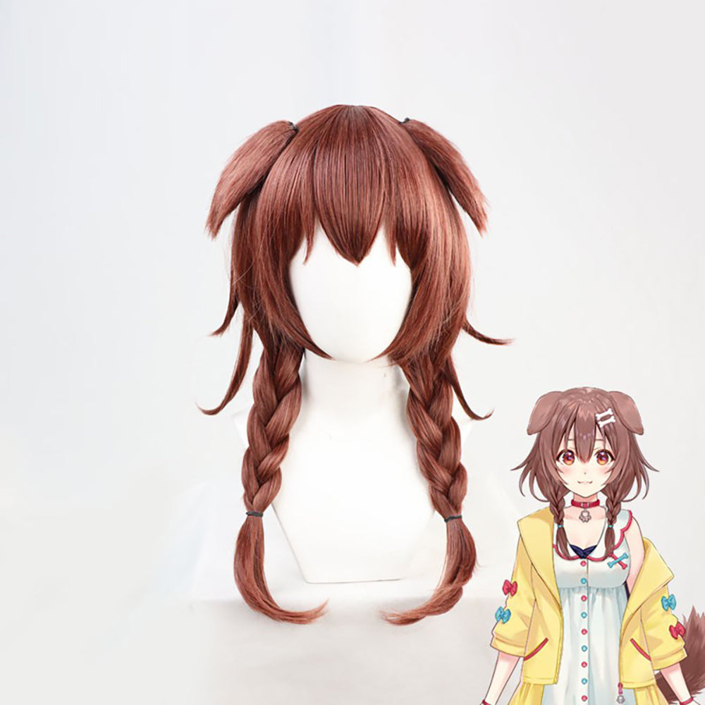 Virtual YouTuber Hololive Inugami Korone Brown Cosplay Wig-Cosplay Instrumentality Project