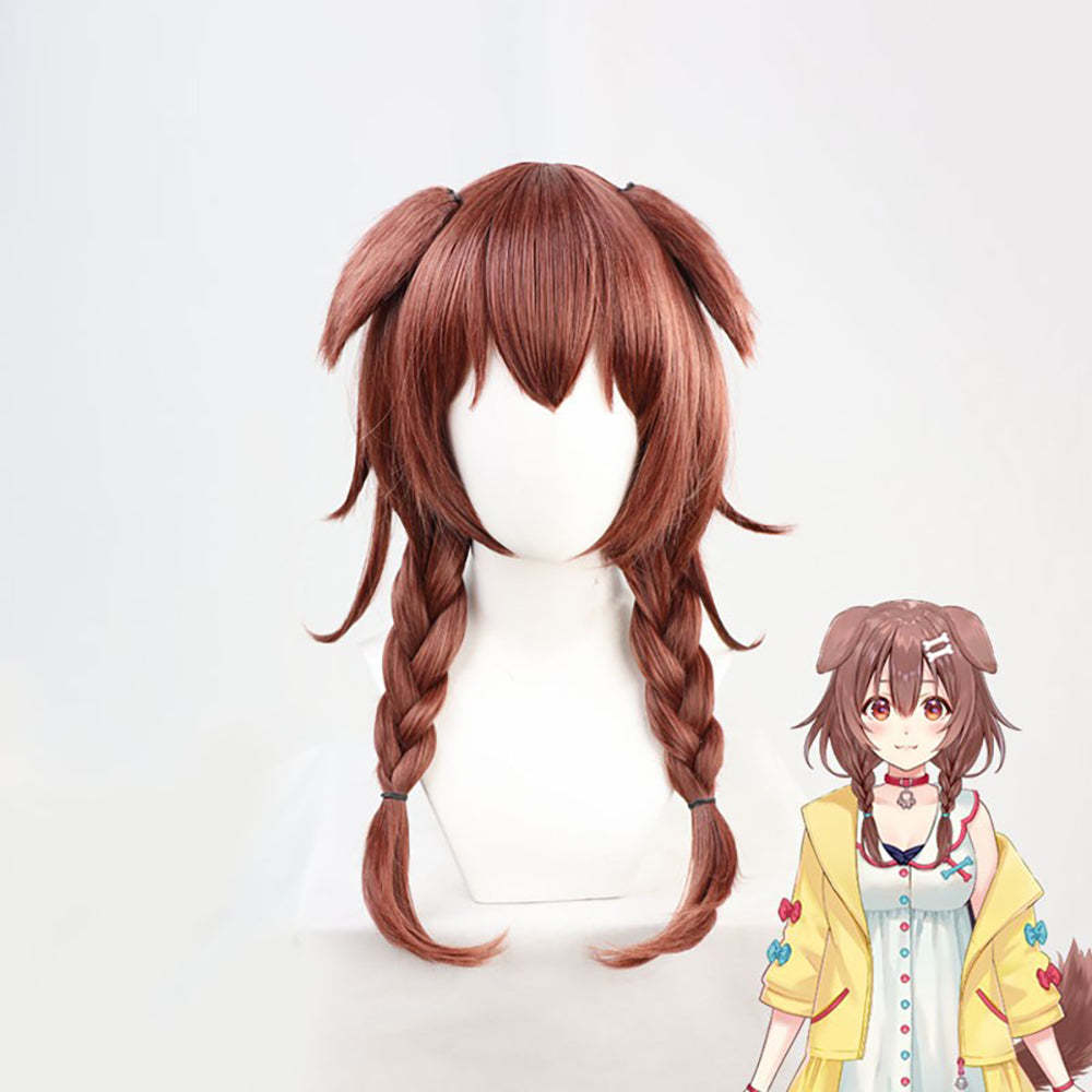 Virtual YouTuber Hololive Inugami Korone Brown Cosplay Wig-Cosplay Instrumentality Project