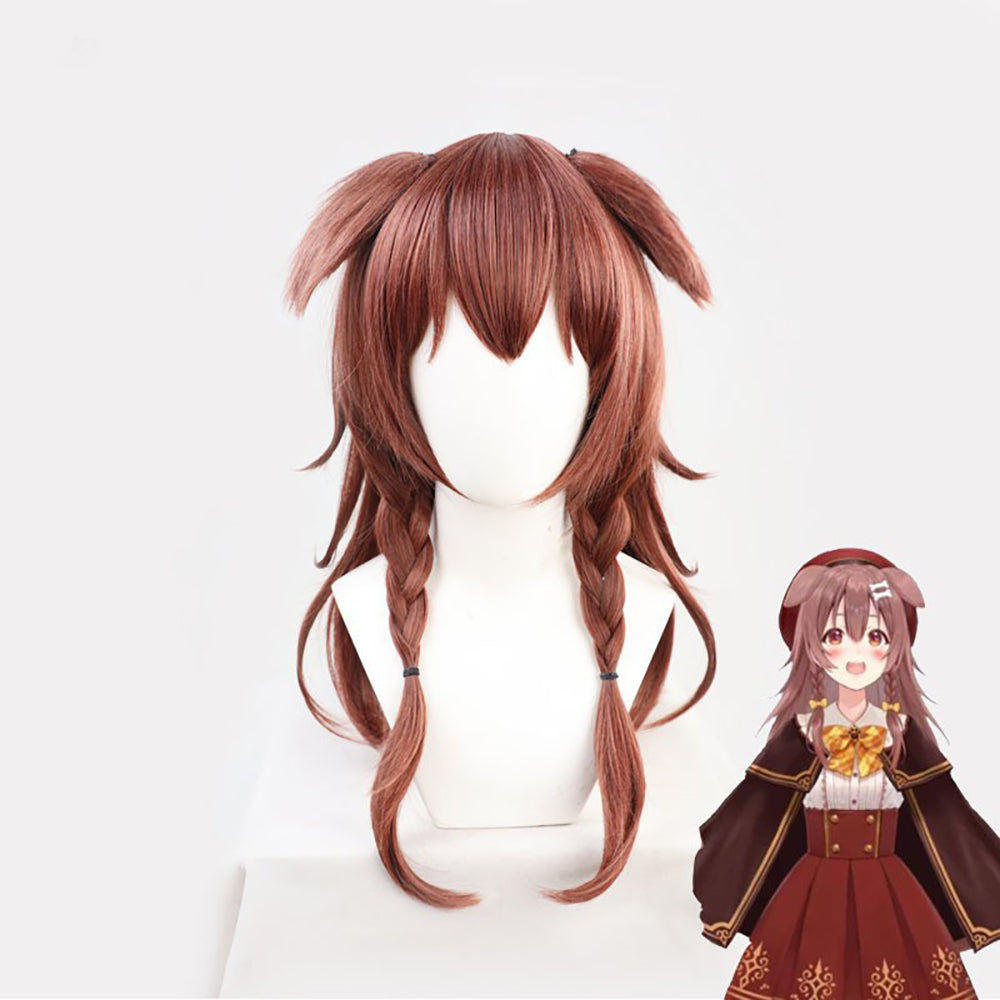 Virtual YouTuber Hololive Inugami Korone Brown Cosplay Wig-Cosplay Instrumentality Project