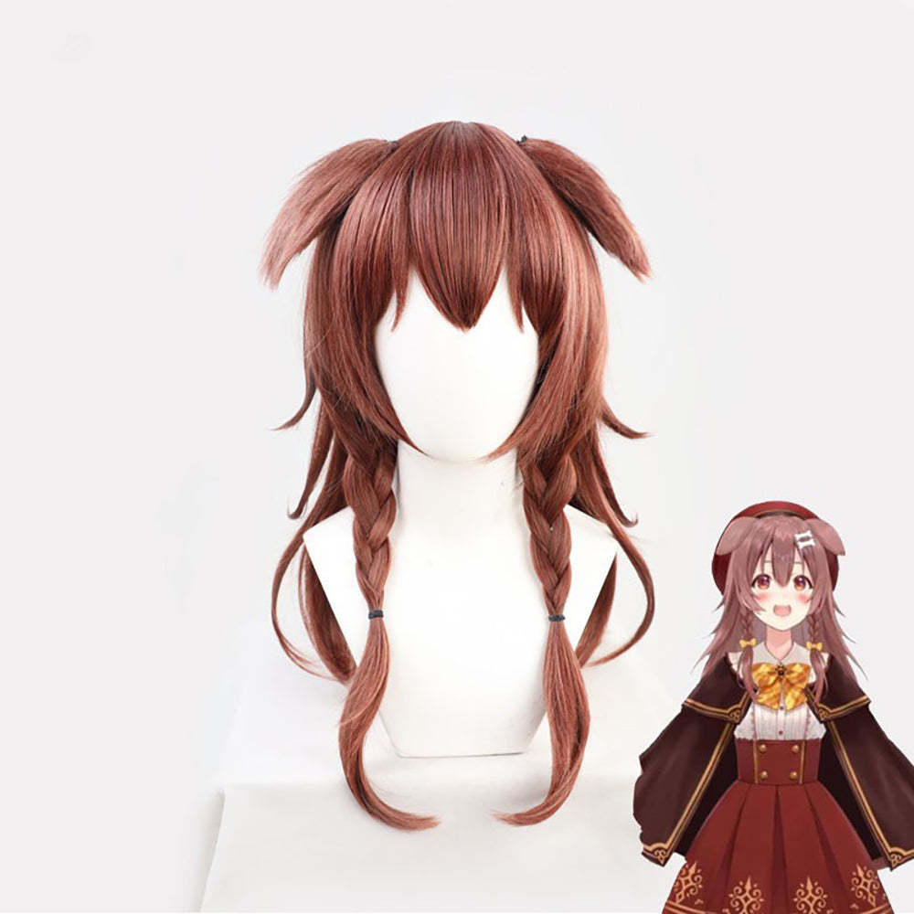 Virtual YouTuber Hololive Inugami Korone Brown Cosplay Wig-Cosplay Instrumentality Project