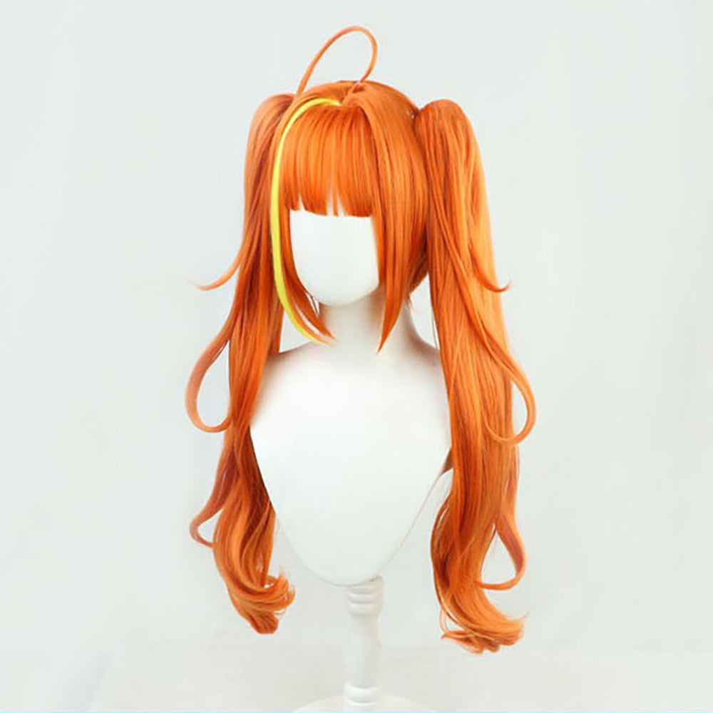 Virtual YouTuber Hololive Kiryu Coco Orange Cosplay Wig-Cosplay Instrumentality Project
