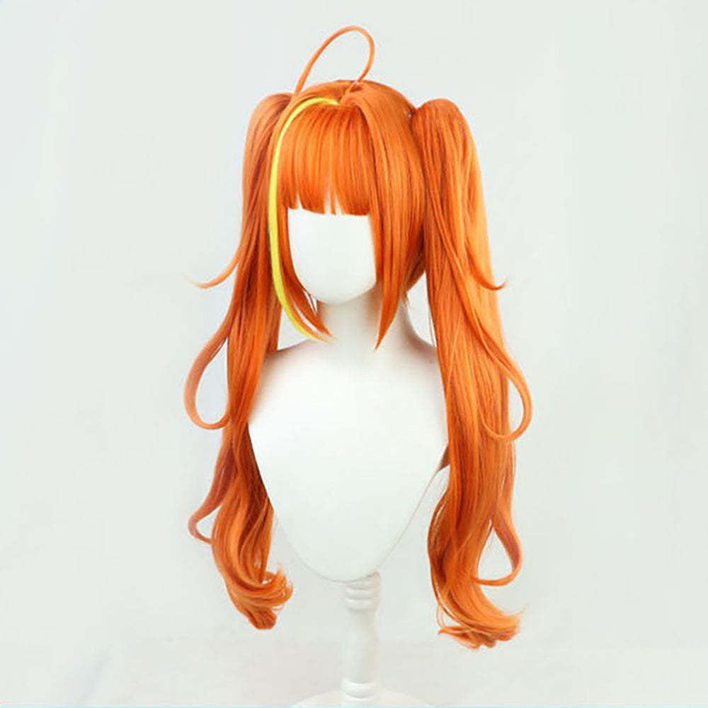 Virtual YouTuber Hololive Kiryu Coco Orange Cosplay Wig-Cosplay Instrumentality Project
